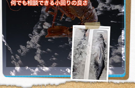 何でも相談できる小回りの良さ 何でも相談できる小回りの良さ